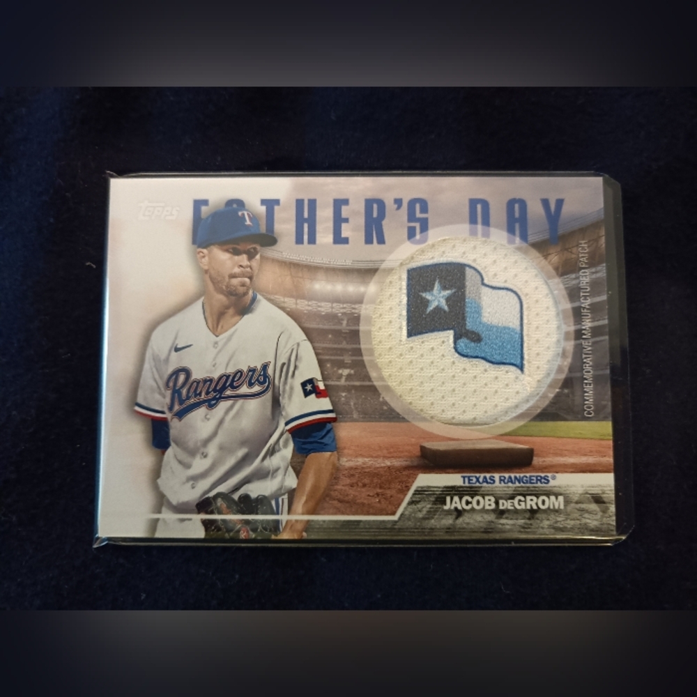 Jacob Degrom patch card
